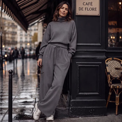 Serevina | Cozy Turtleneck Two Piece Set