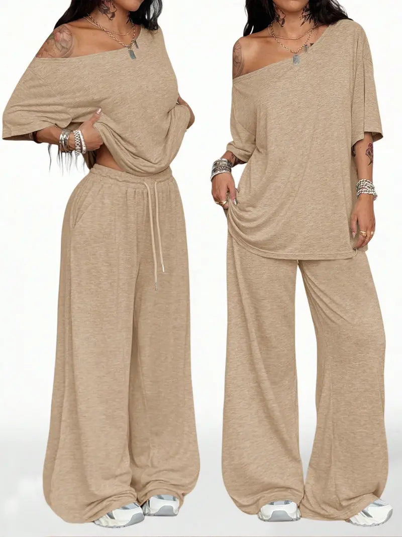 Ulyssia | Off Shoulder Lounge Set