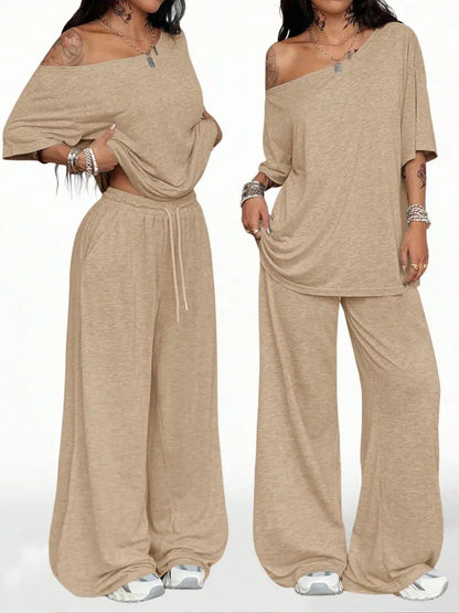 Ulyssia | Off Shoulder Lounge Set
