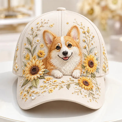 Hyacintha | Blossom Mane Embroidered Cap