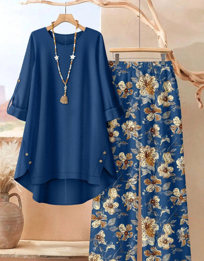 Dianora | Flowing Top And Trouser Set