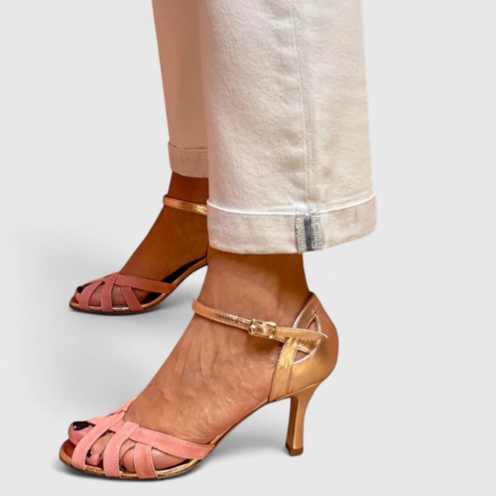 Apolline | Elegant Strappy Heel Sandals