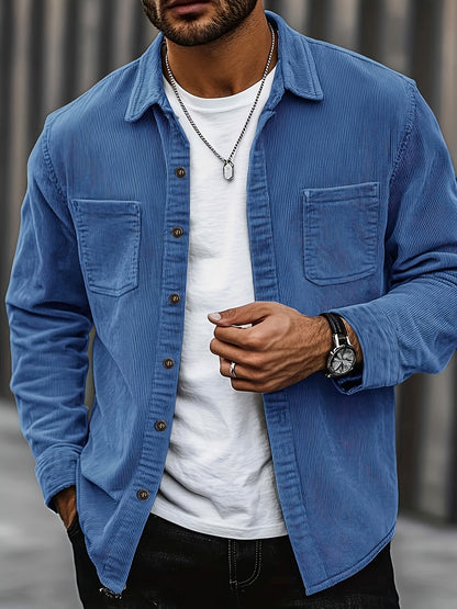 Leland | Button Front Workwear Overshirt