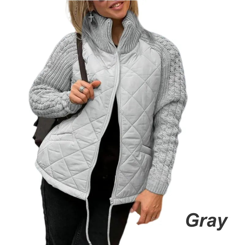 Maevora | Diamond Quilted Knit Jacket