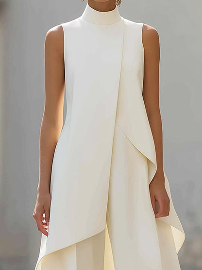 Marcella | Elegant Draped Layered Jumpsuit