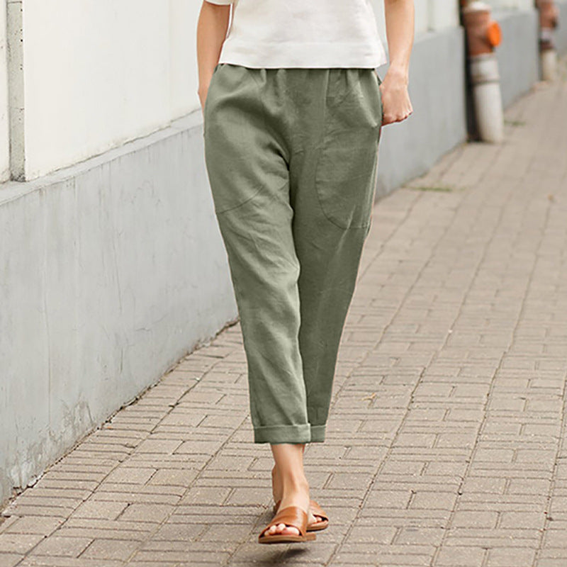 Jovienne | Lightweight Everyday Linen Trousers