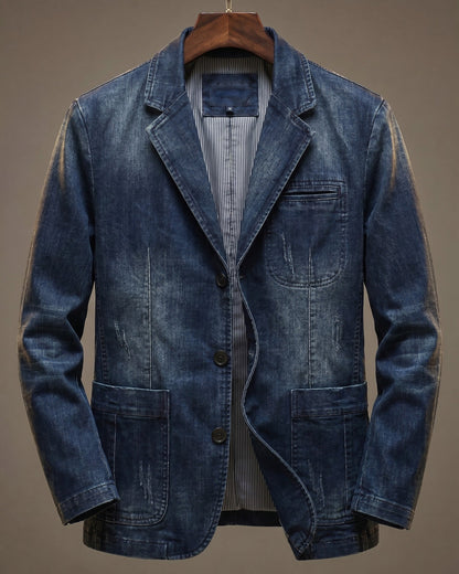 Corvessian | Button Front Smart Fit Jacket