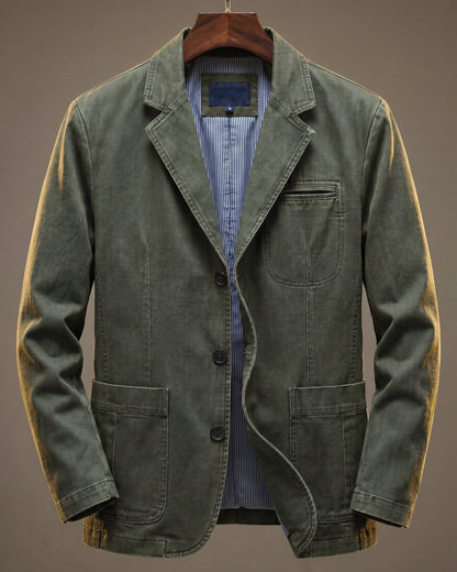 Corvessian | Button Front Smart Fit Jacket