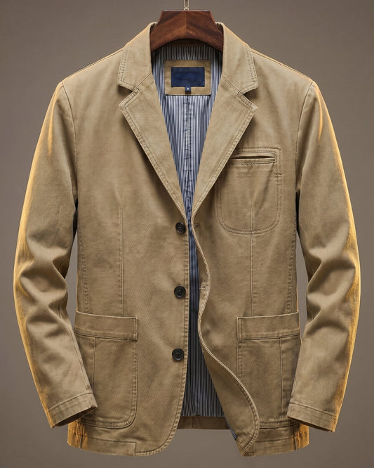 Corvessian | Button Front Smart Fit Jacket