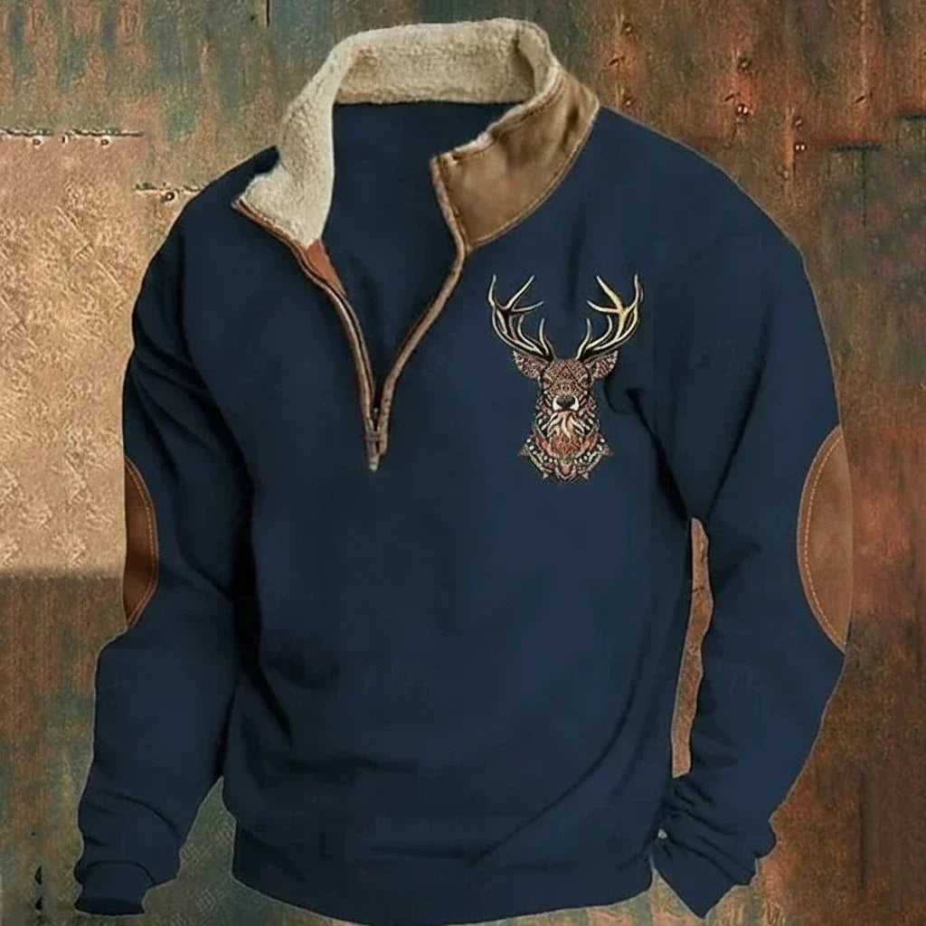 Fitzroy | Heritage Elbow Patch Pullover