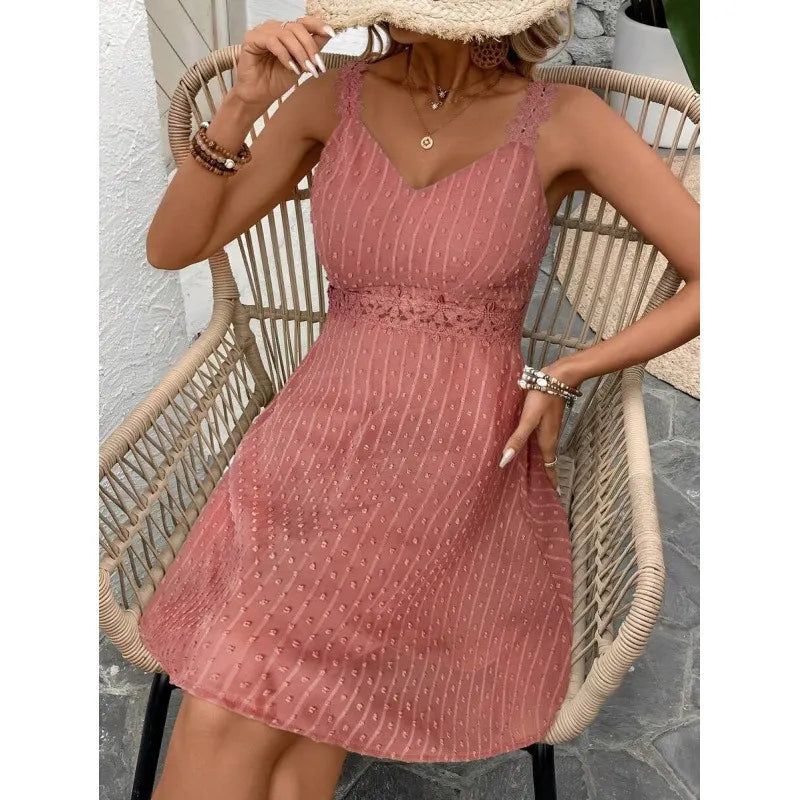 Briarose | Floral Strap Fit And Flare Dress