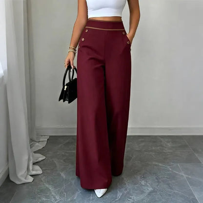 Valenza | Modern Wide Leg Trousers