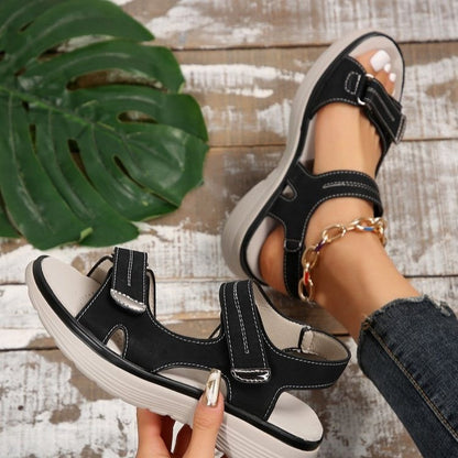 Bravelle | Adjustable Cushioned Walking Sandals