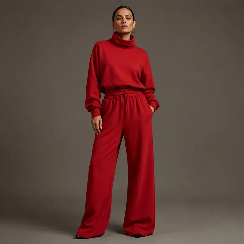 Serevina | Cozy Turtleneck Two Piece Set