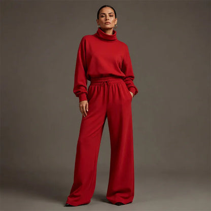 Serevina | Cozy Turtleneck Two Piece Set