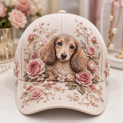 Hyacintha | Blossom Mane Embroidered Cap