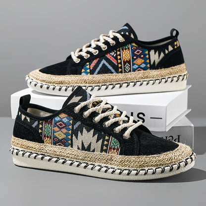 Yardley | Woven Detail Casual Sneakers