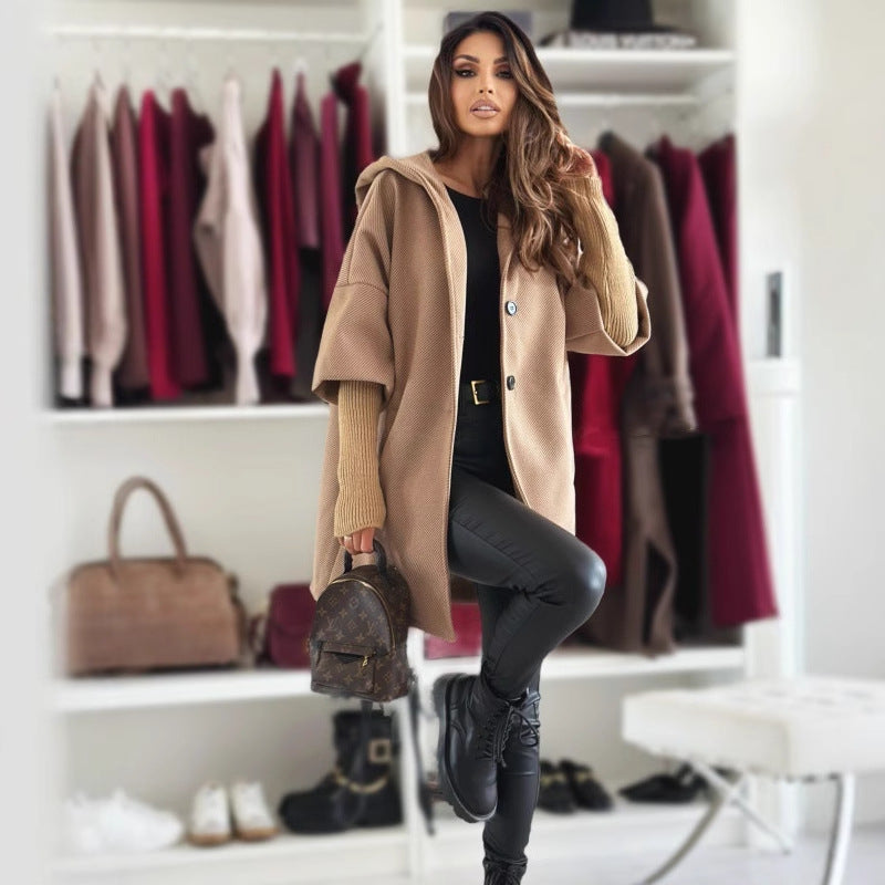 Nellwyn | Draped Cape Style Cardigan