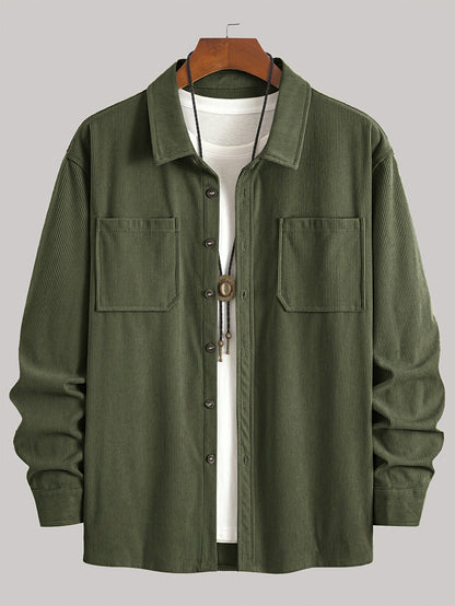 Leland | Button Front Workwear Overshirt