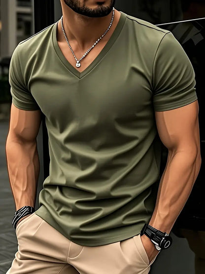 Dorian | Modern Fitted Basic T-Shirt