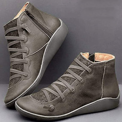 Zephric | Casual Zip Up Ankle Sneakers