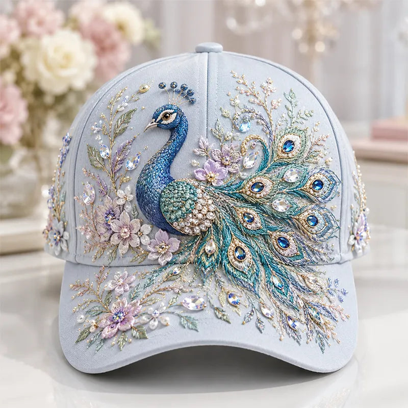 Hyacintha | Blossom Mane Embroidered Cap