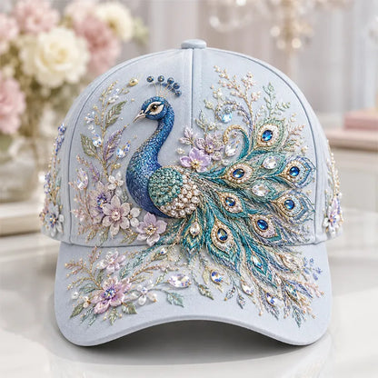 Hyacintha | Blossom Mane Embroidered Cap