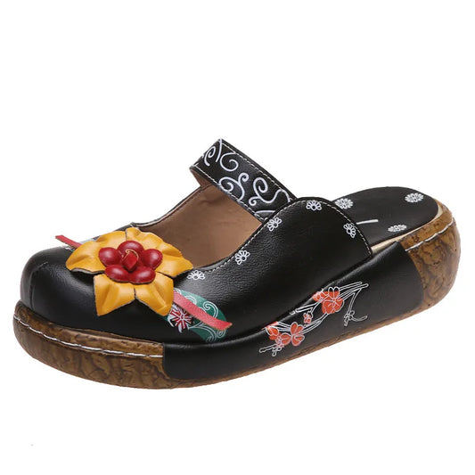 Marigold | Decorative Slip On Clogs