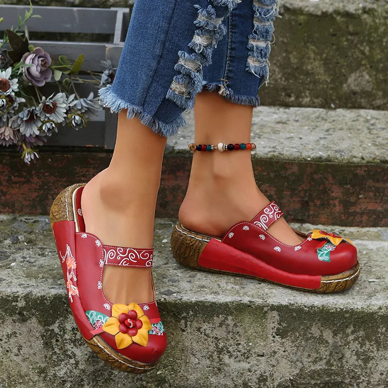 Marigold | Decorative Slip On Clogs