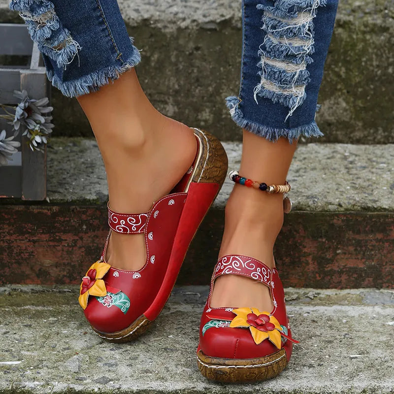 Marigold | Decorative Slip On Clogs