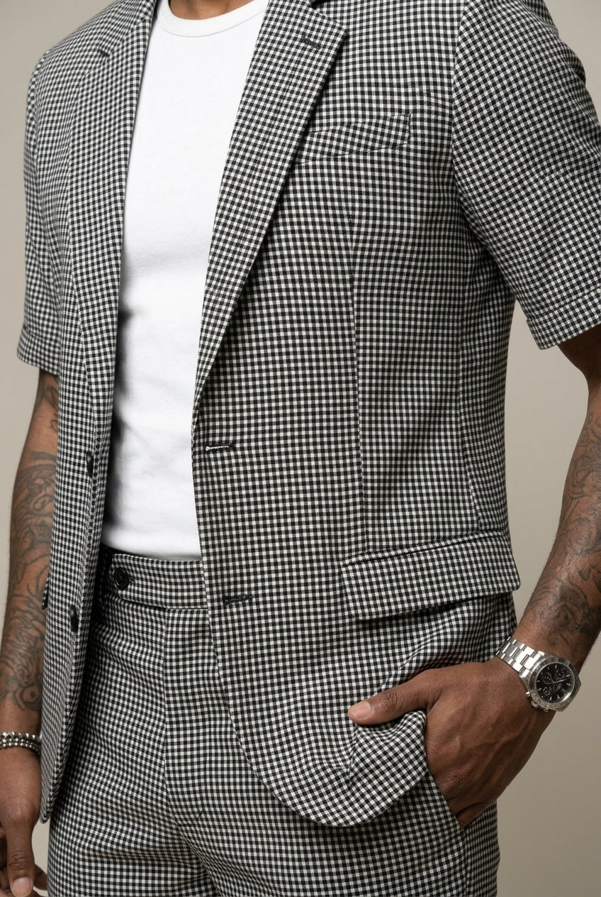 Aldric | Tailored Blazer Shorts Set