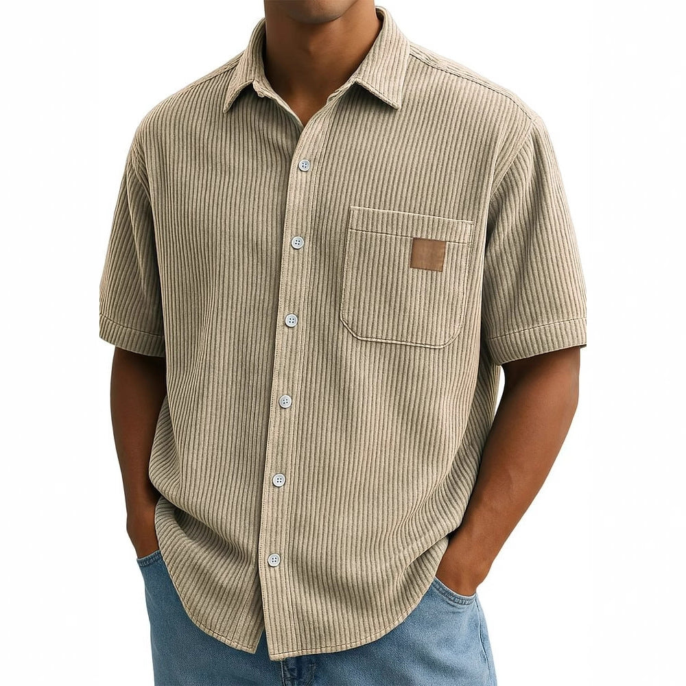 Fordham | Soft Ribbed Summer Shirt