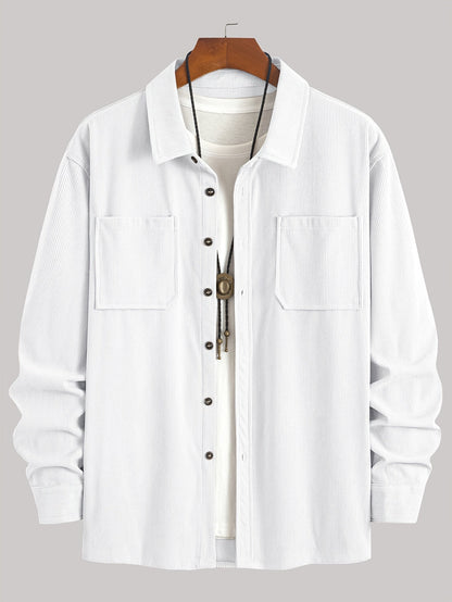 Leland | Button Front Workwear Overshirt