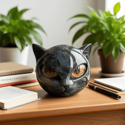 Nerolia | Majestic Cat Head Ornament