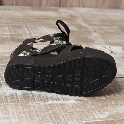 Zorina | Elevated Comfort Floral Sandals