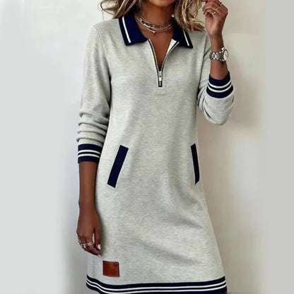 Bellara | Sporty Stripe Trim Mini Dress