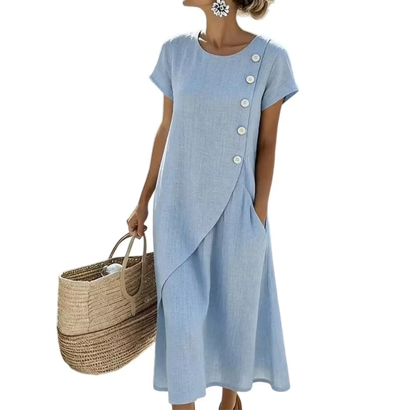 Delmara | Breezy Layered A Line Dress