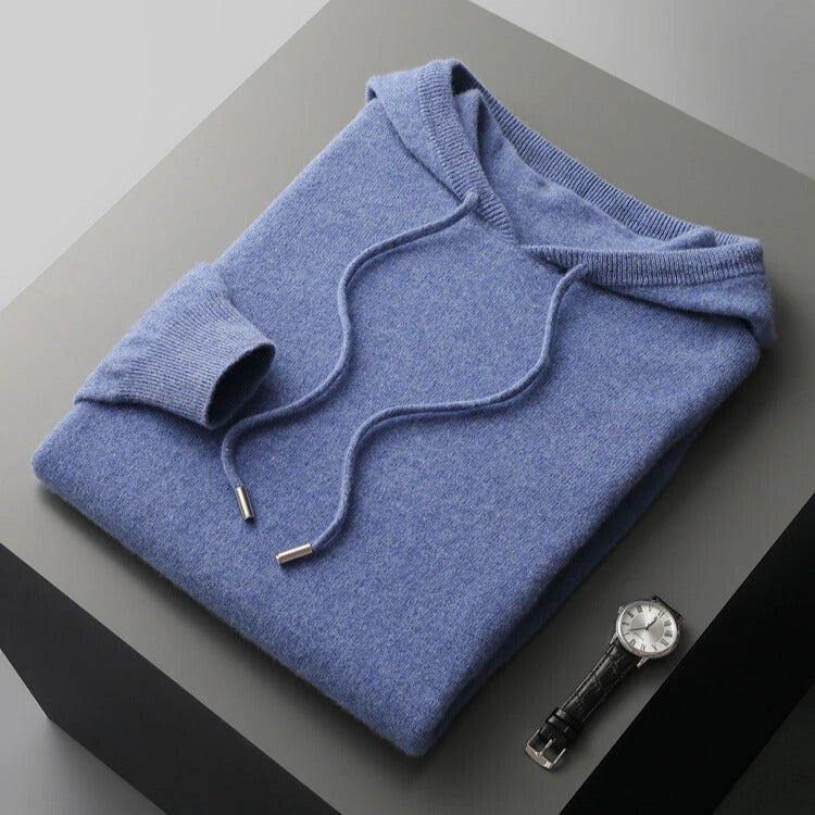 Callum | Lightweight Knit Hoodie
