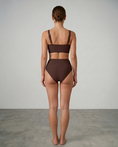 Tivona | Supportive Twist Front Swimwear Set