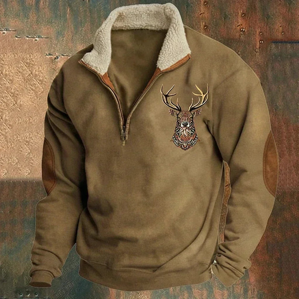 Fitzroy | Heritage Elbow Patch Pullover