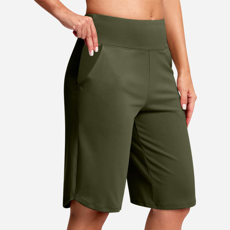 Novelia | Soft Touch Pocket Bermuda Shorts