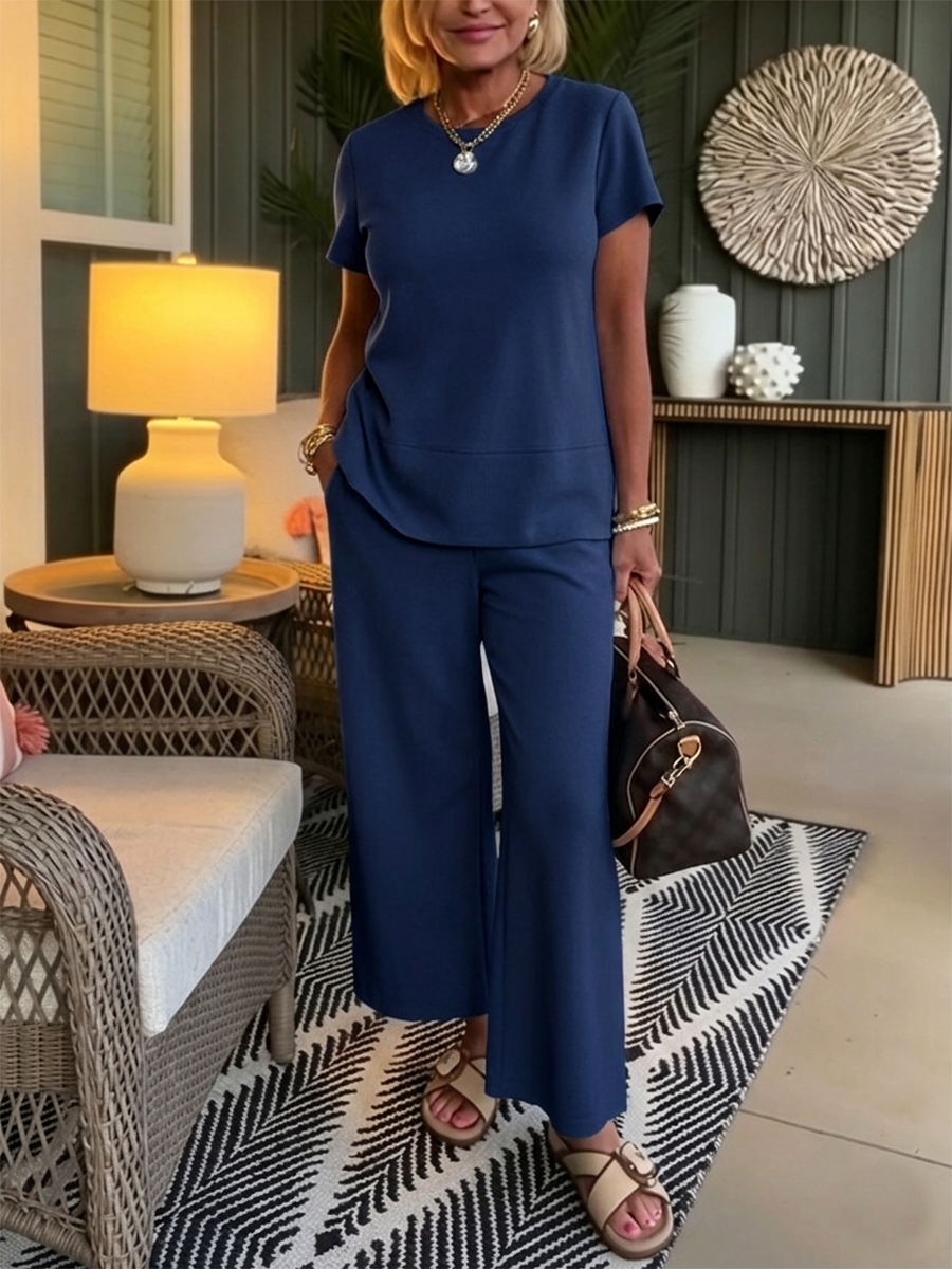 Solmara | Relaxed Fit Two Piece Pants Set