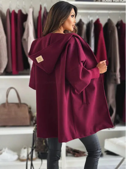 Nellwyn | Draped Cape Style Cardigan