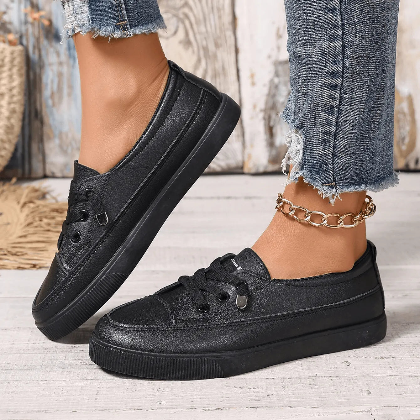 Dovelyn | Supportive Casual Lace Up Sneakers