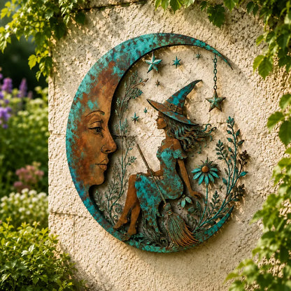 Roselith | Enchanted Garden Moon Wall Art