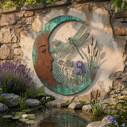 Roselith | Enchanted Garden Moon Wall Art