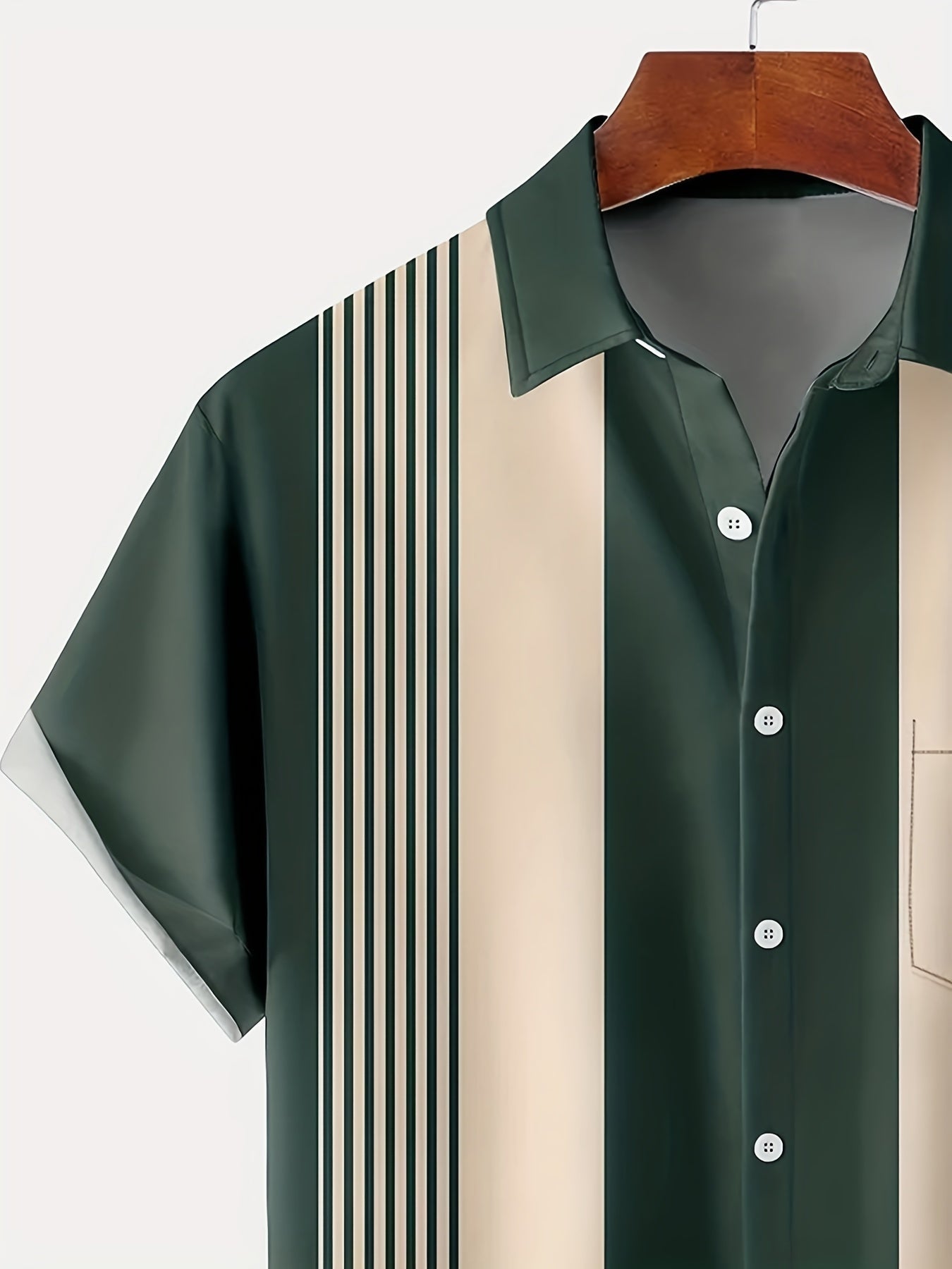 Blaxton | Geometric Panel Camp Collar Shirt