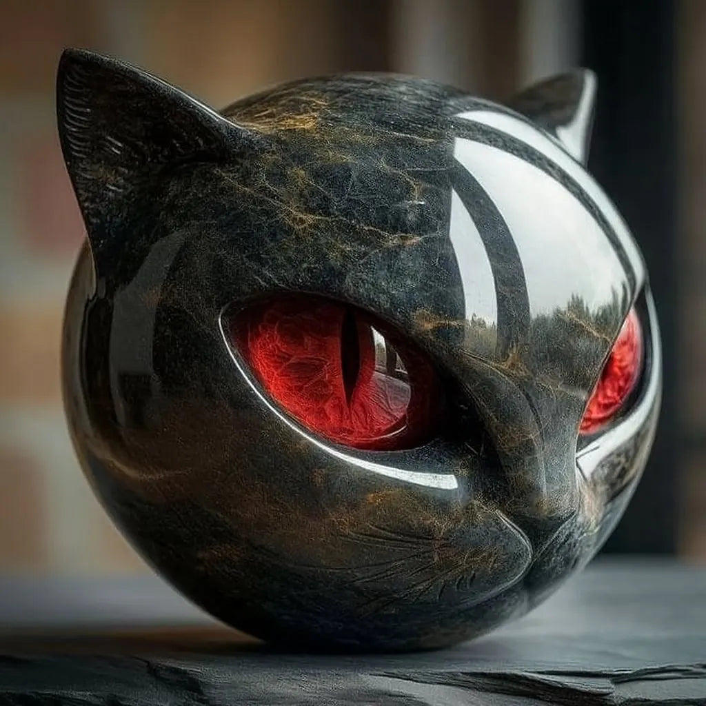 Nerolia | Majestic Cat Head Ornament