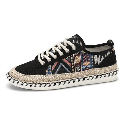 Yardley | Woven Detail Casual Sneakers