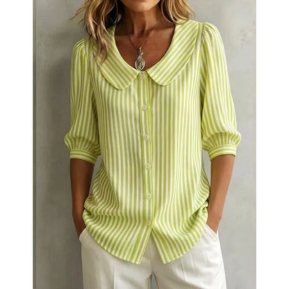Aveline | Vintage Collar Casual Blouse